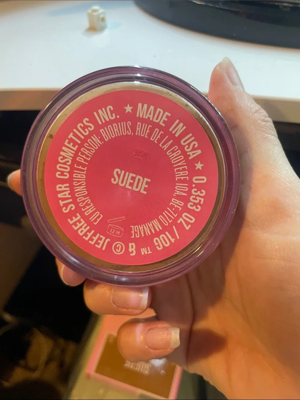 Suede Pink Compact Box - Makeup